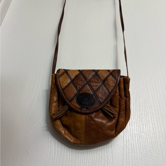 Brown Leather Crossbody Bag - Picture 4 of 8